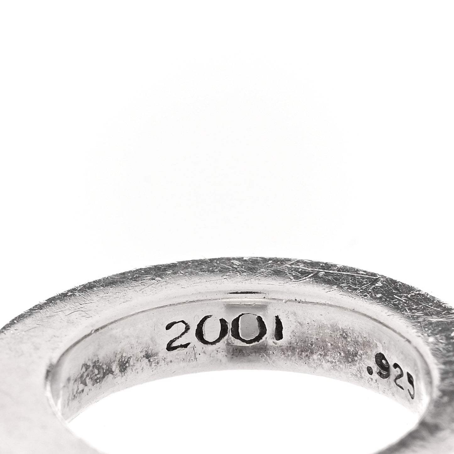 Sterling Silver CH LA Fck You Spacer Ring 41 2