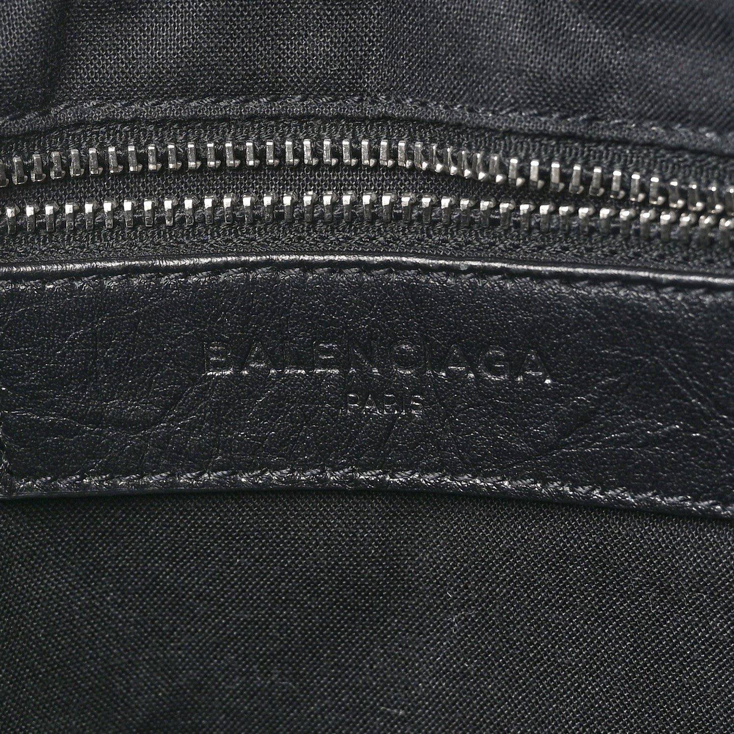 Balenciaga Calfskin Marble Print Document Case Black White 6 of 7