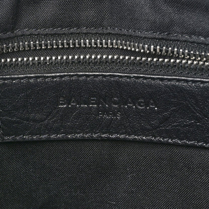 Balenciaga Calfskin Marble Print Document Case Black White 6 of 7