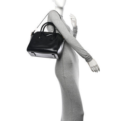 Givenchy Shiny Lord Calfskin Small Antigona Black 2 of 12