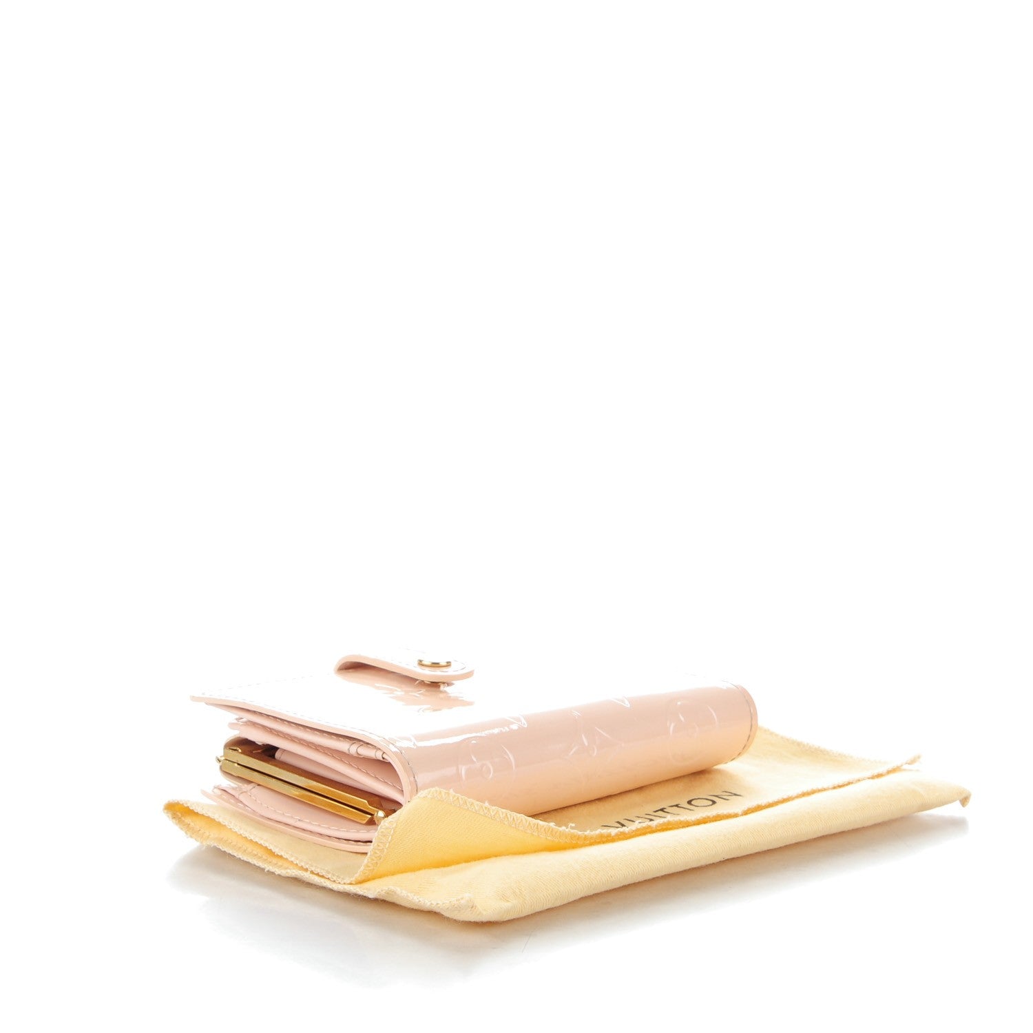 Louis Vuitton Vernis French Purse Wallet Marshmallow 4 of 9