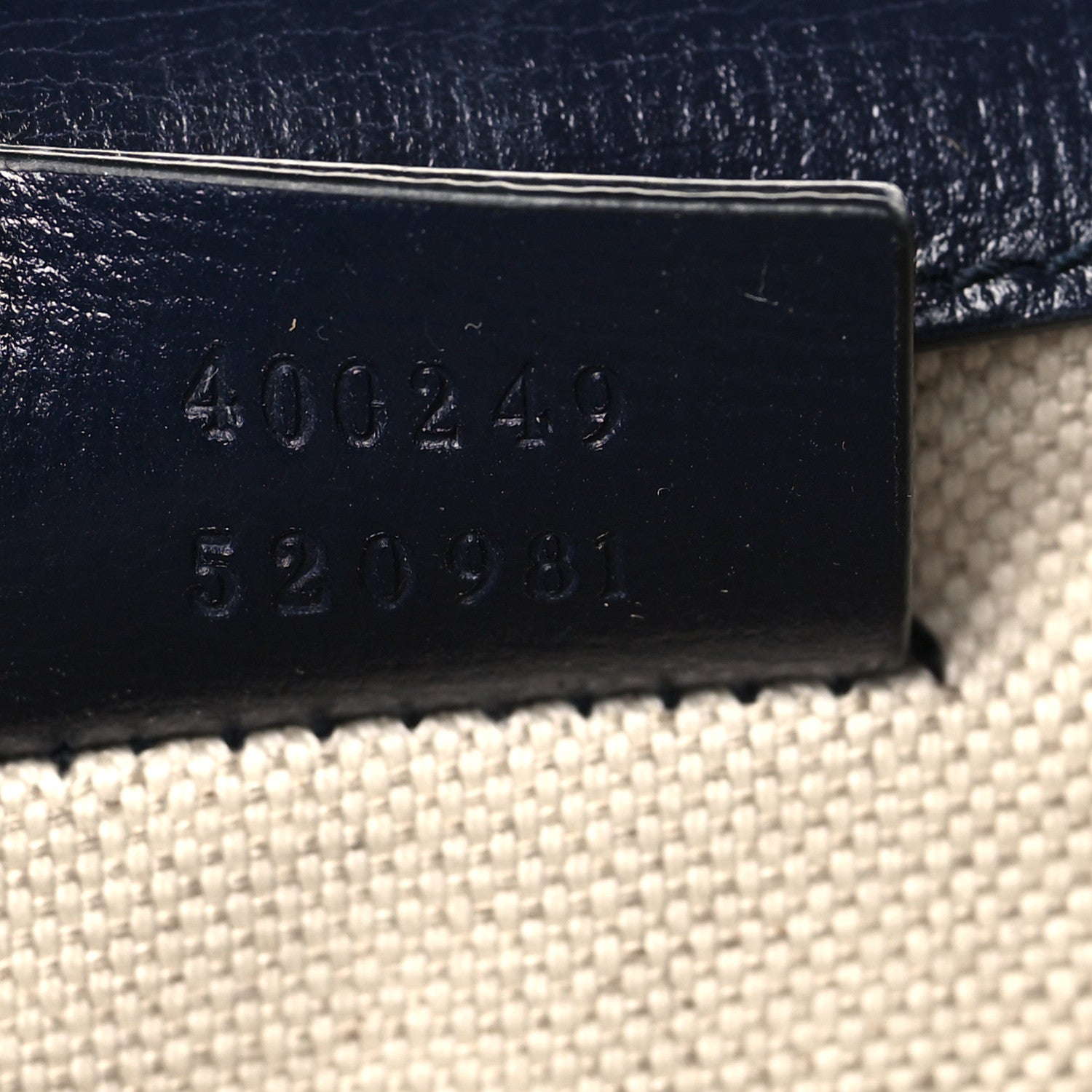 Gucci Azalea Calfskin Enamel Small Dionysus Shoulder Bag Brick Sand Navy Off White 7 of 9