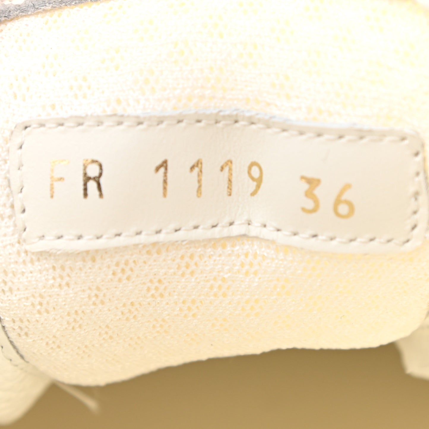 PVC Canvas Transparent Wing Sneakers 36 White