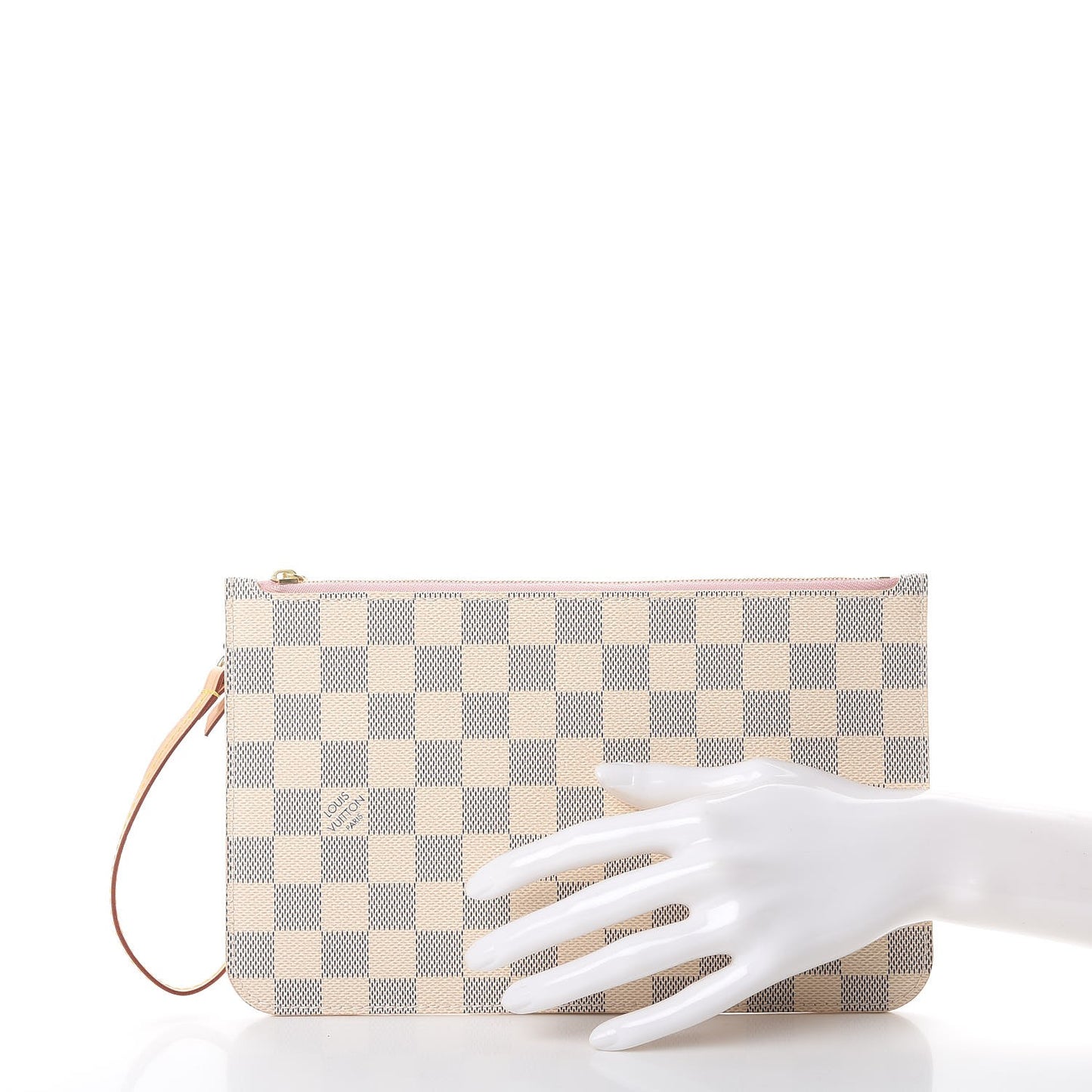 Damier Azur Neverfull MM GM Pochette Rose Ballerine