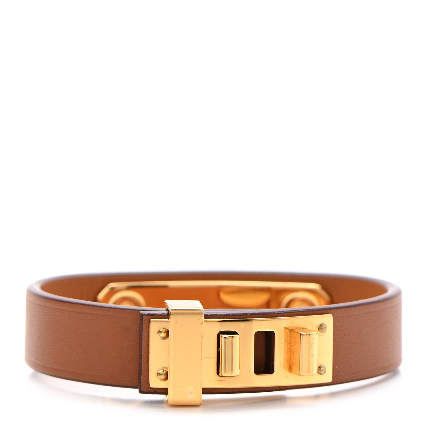 Hermes Swift As De Coeur Bracelet T1 Gold 3 of 5