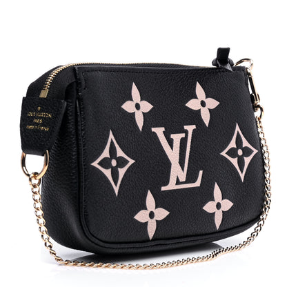 Louis Vuitton Empreinte Monogram Giant Mini Pochette Accessories Black 2 of 5