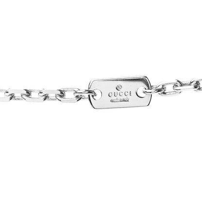 Gucci Sterling Silver Trademark Charm Necklace 5 of 5