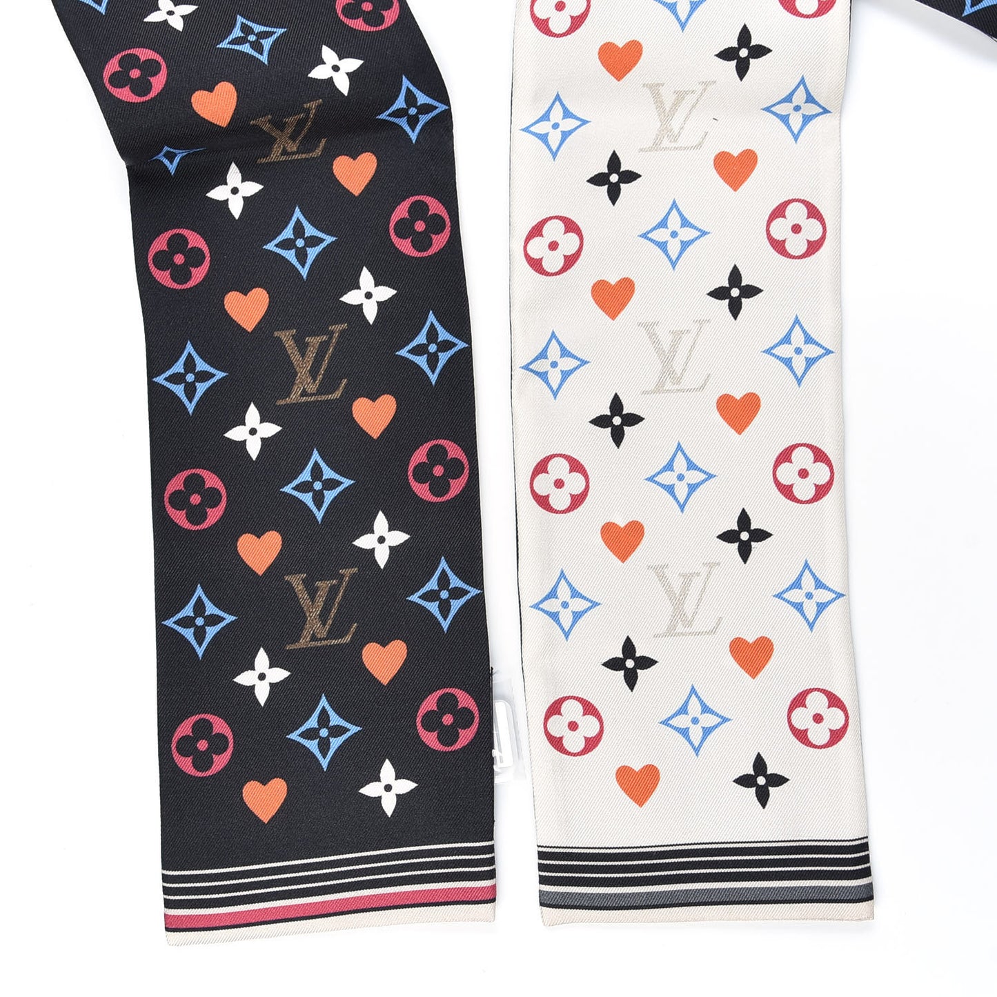 Silk Game On Bandeau Black White