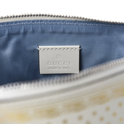 Gucci X SEGA Calfskin GUCCY Stars Mini Dome Shoulder Bag Mystic White Gold 8 of 10