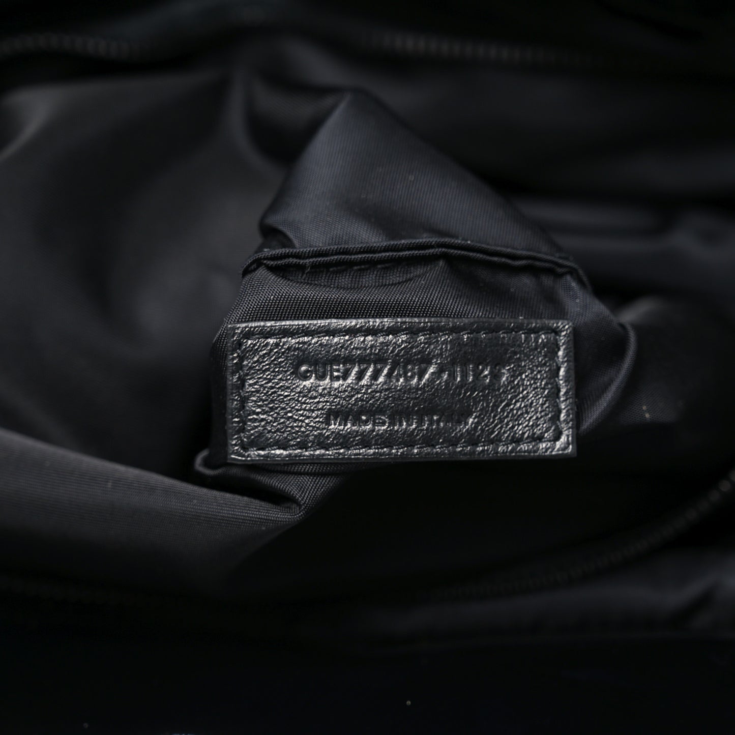 Patent Wide Puffer Maxi Tote Black