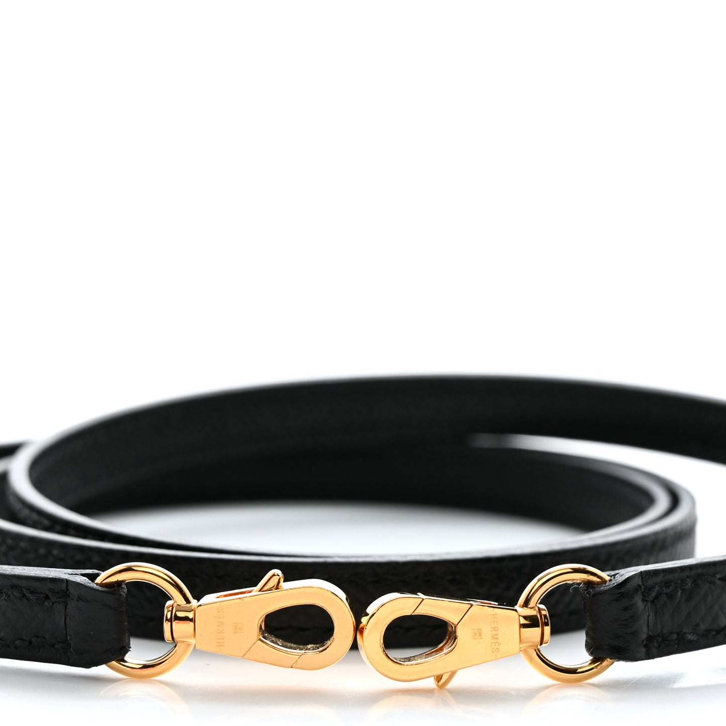 Epsom Mini Kelly Shoulder Strap Black