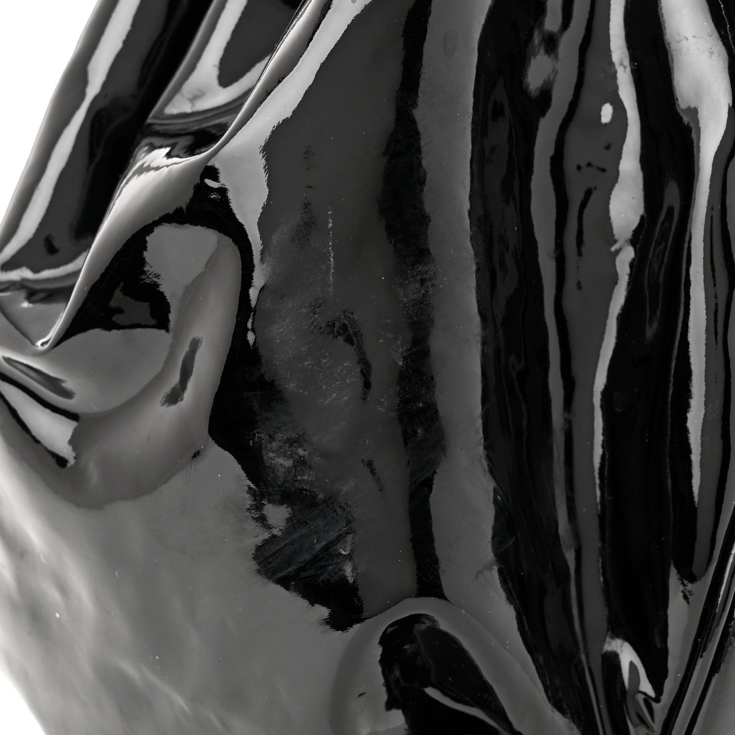 Chanel Patent Camellia Shoulder Bag Black 12 of 18