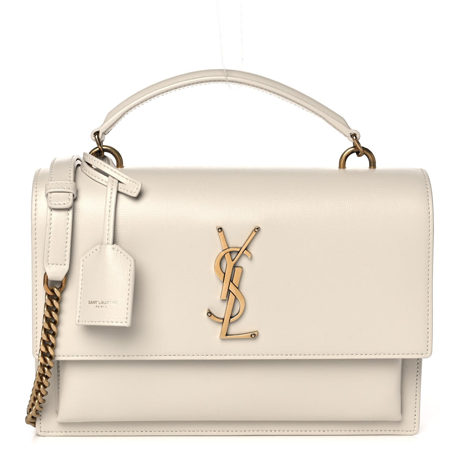 Saint Laurent Calfskin Medium Monogram Sunset Crema Soft 1 of 14