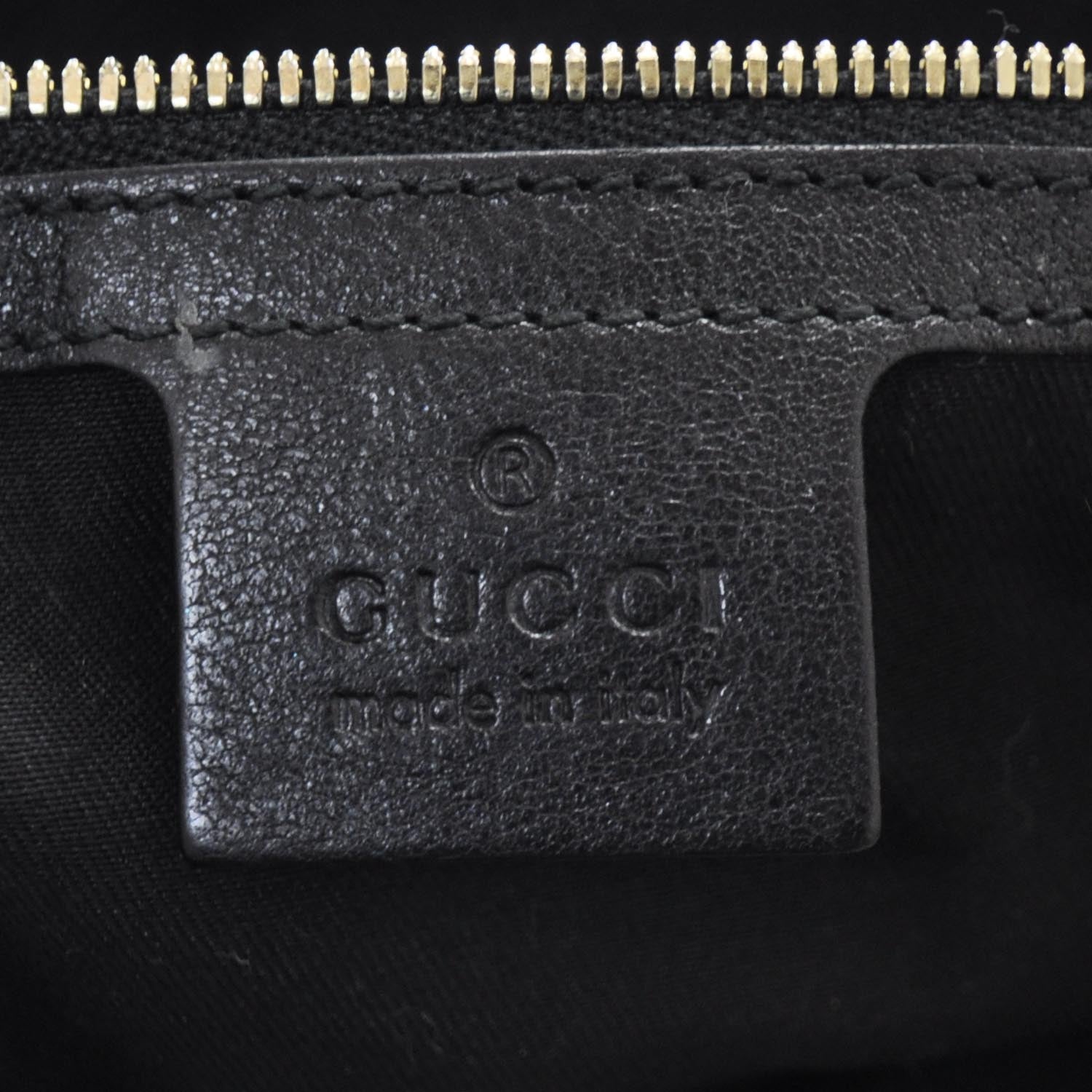 Gucci Monogram Pelham Messenger Bag Black 7 of 9