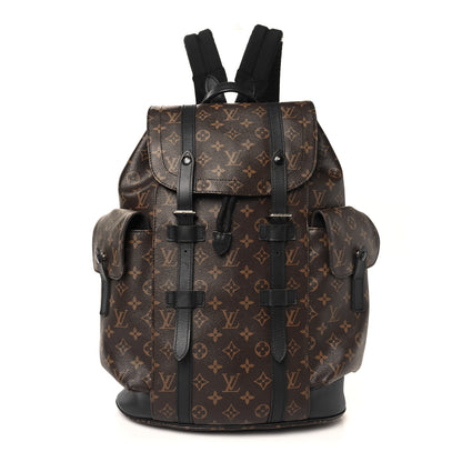 Louis Vuitton Monogram Macassar Christopher MM Backpack 1 of 10