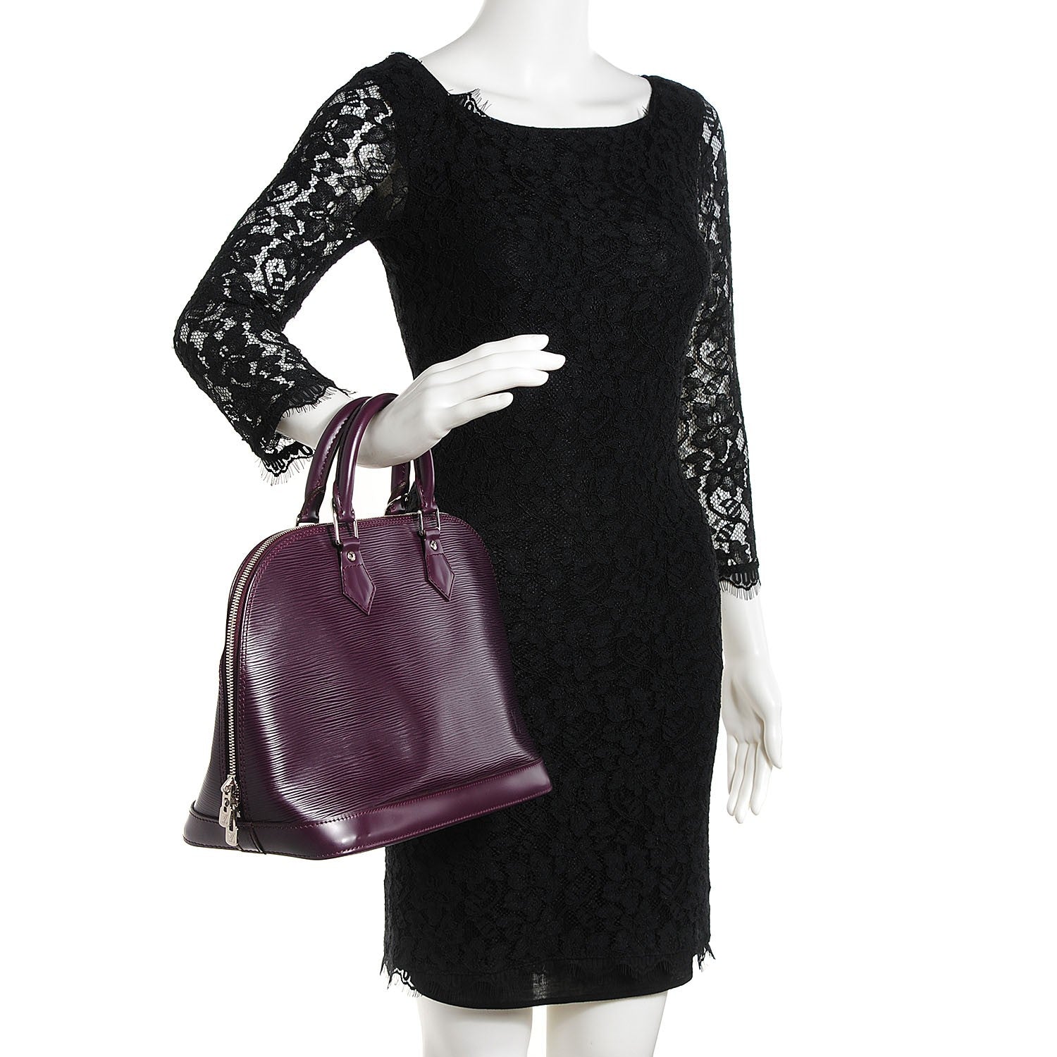 Louis Vuitton Epi Alma PM Cassis 2 of 7