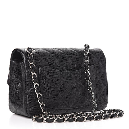 Chanel Caviar Quilted Mini Rectangular Flap Black 3 of 11
