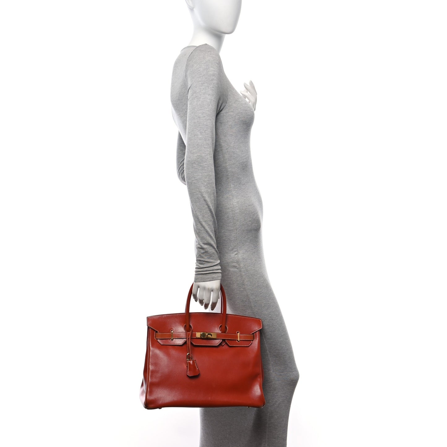 Box Birkin 35 Brique