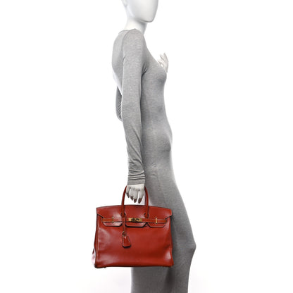 Hermes Box Birkin 35 Brique 2 of 15