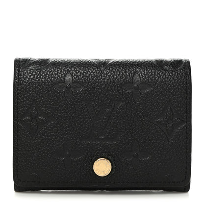 Louis Vuitton Empreinte Business Card Holder Black 1 of 7