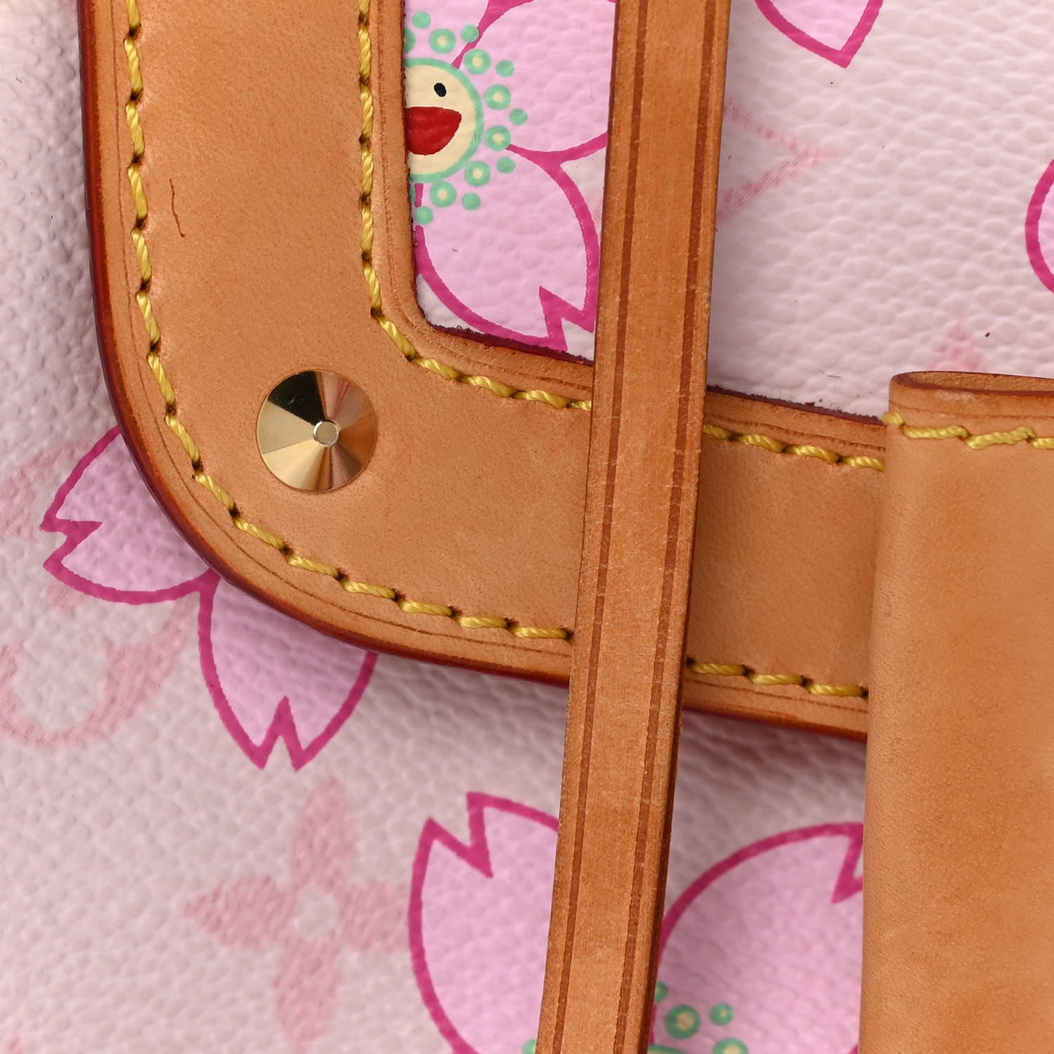 Louis Vuitton Monogram Cherry Blossom Sac Retro Pink 19 of 26