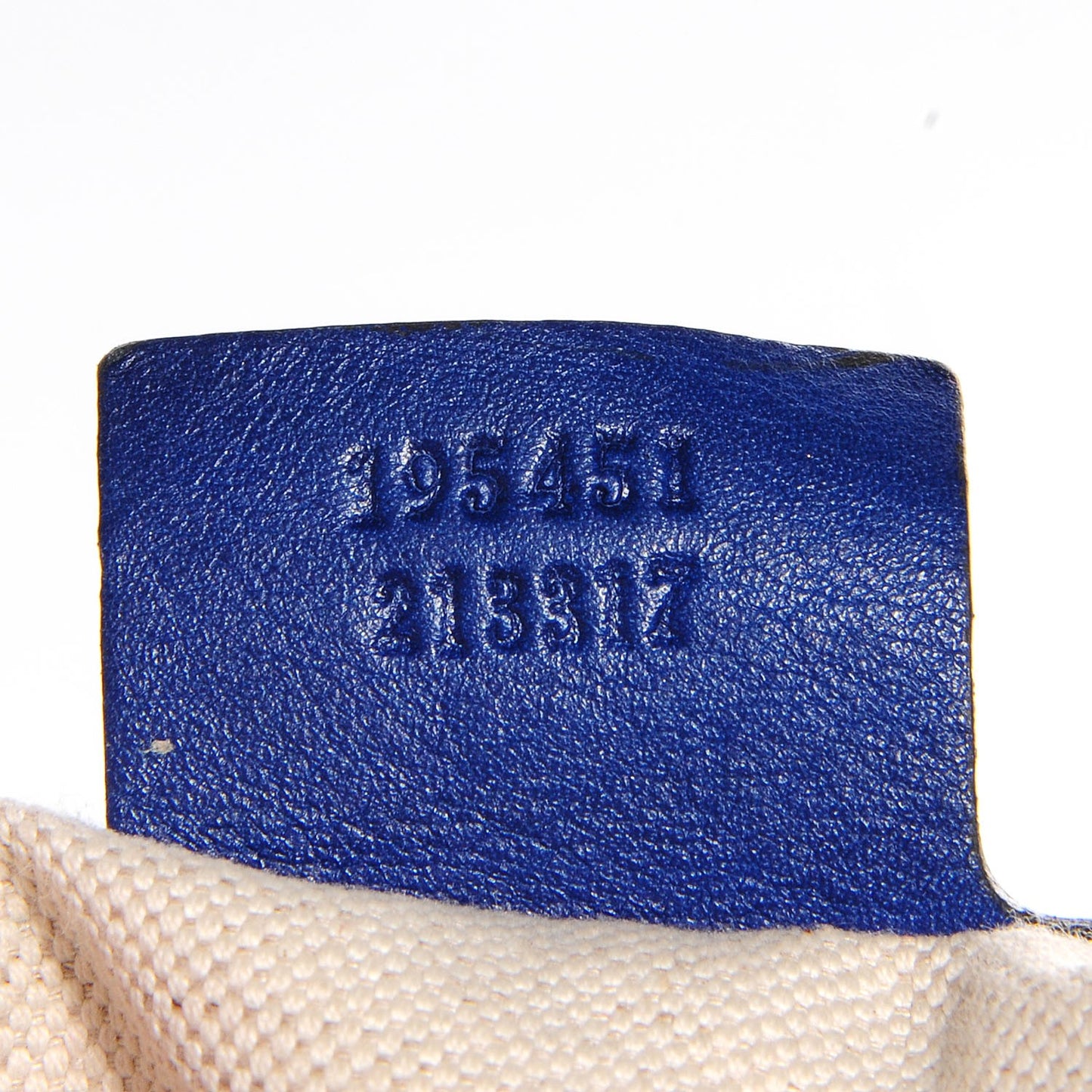 GG Plus Monogram Medium Boston USA Flag Unicef Duffle Blue