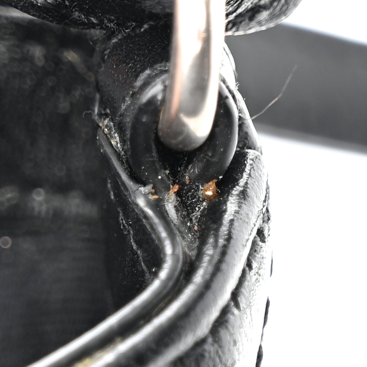 Calfskin Y Quilted Monogram Loulou Flap Bag Black