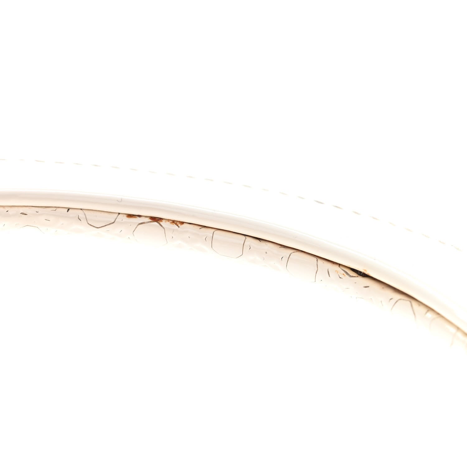 Christian Dior Patent Micro-Cannage Medium Lady Dior White 18 of 19