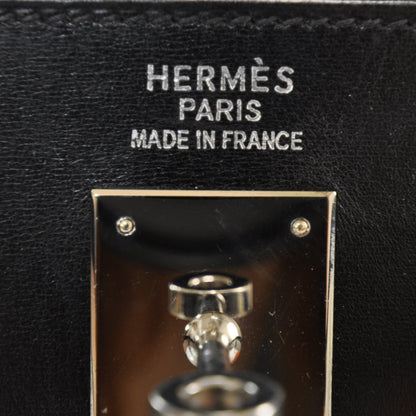 Hermes Box Leather Kelly 32 Black 8 of 13