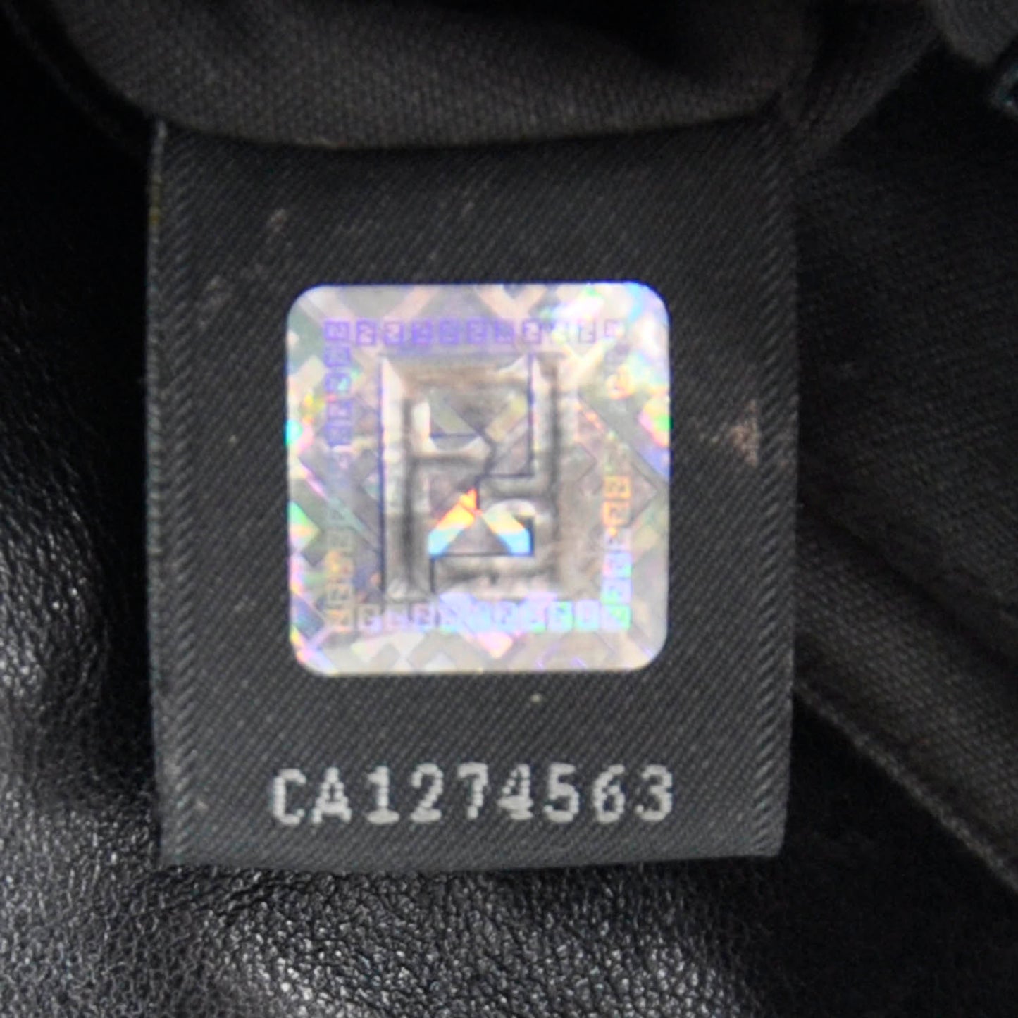 Crinkled Lambskin Mia Pochette Black