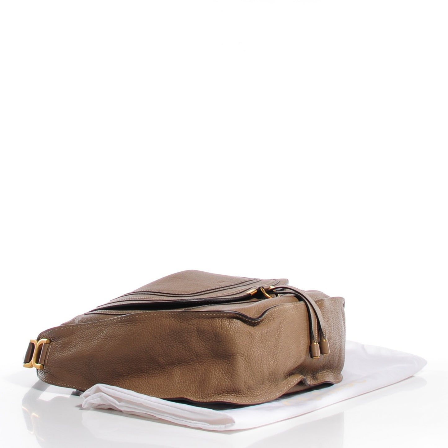 Calfskin Large Marcie Hobo Nut
