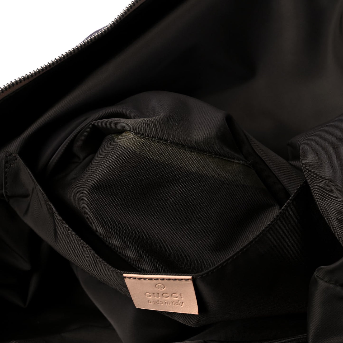 Canvas Web Signature Tote Black