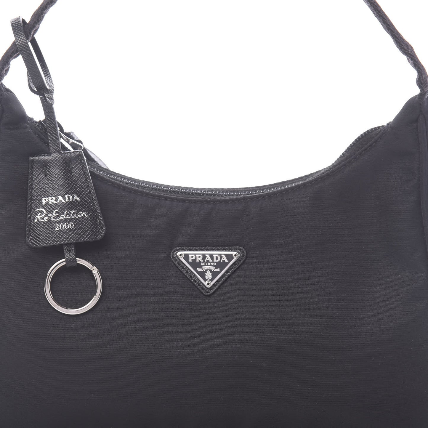 Tessuto Nylon Mini Re-Edition 2000 Bag Black