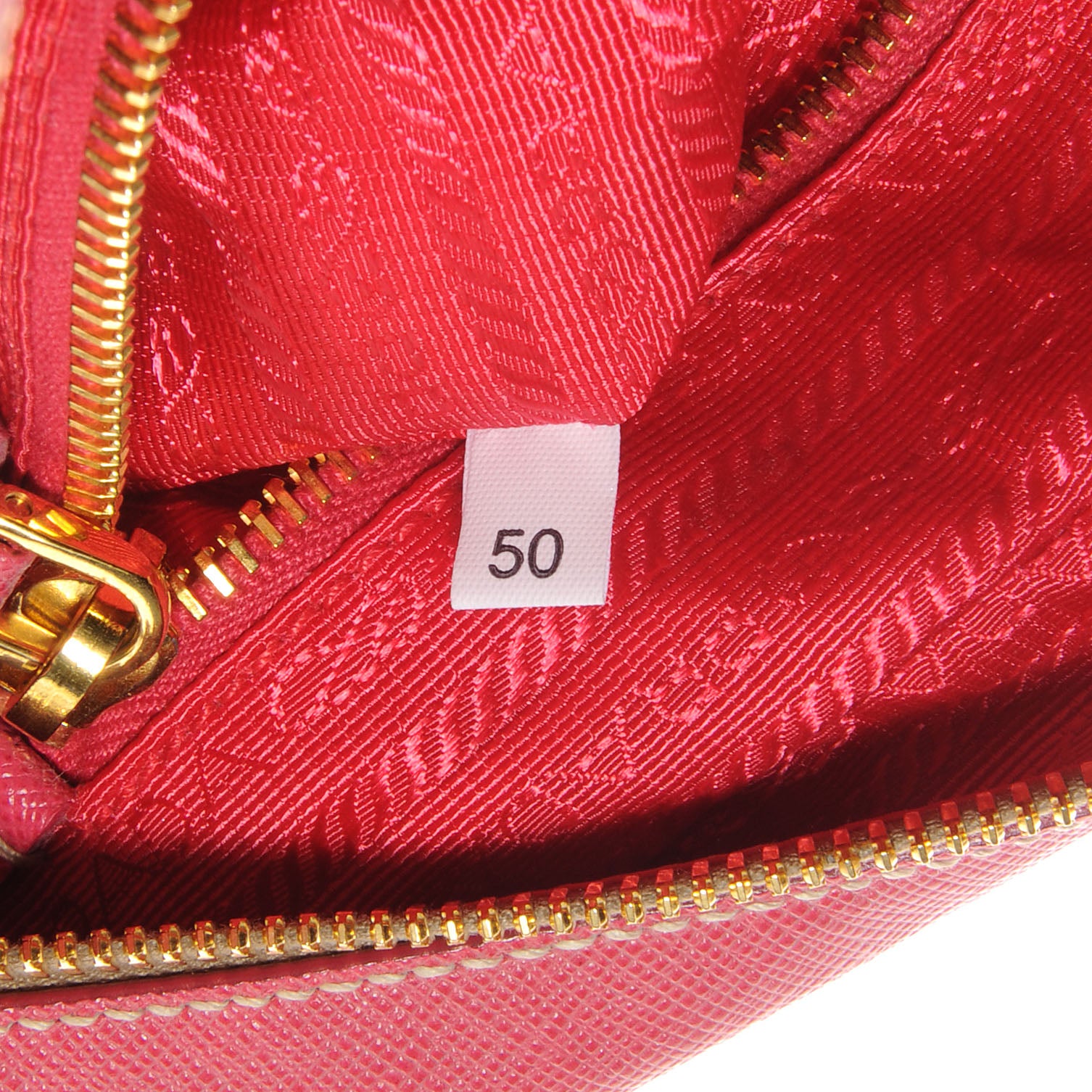 Prada Saffiano Lux Petite Bowler Peonia 7 of 11