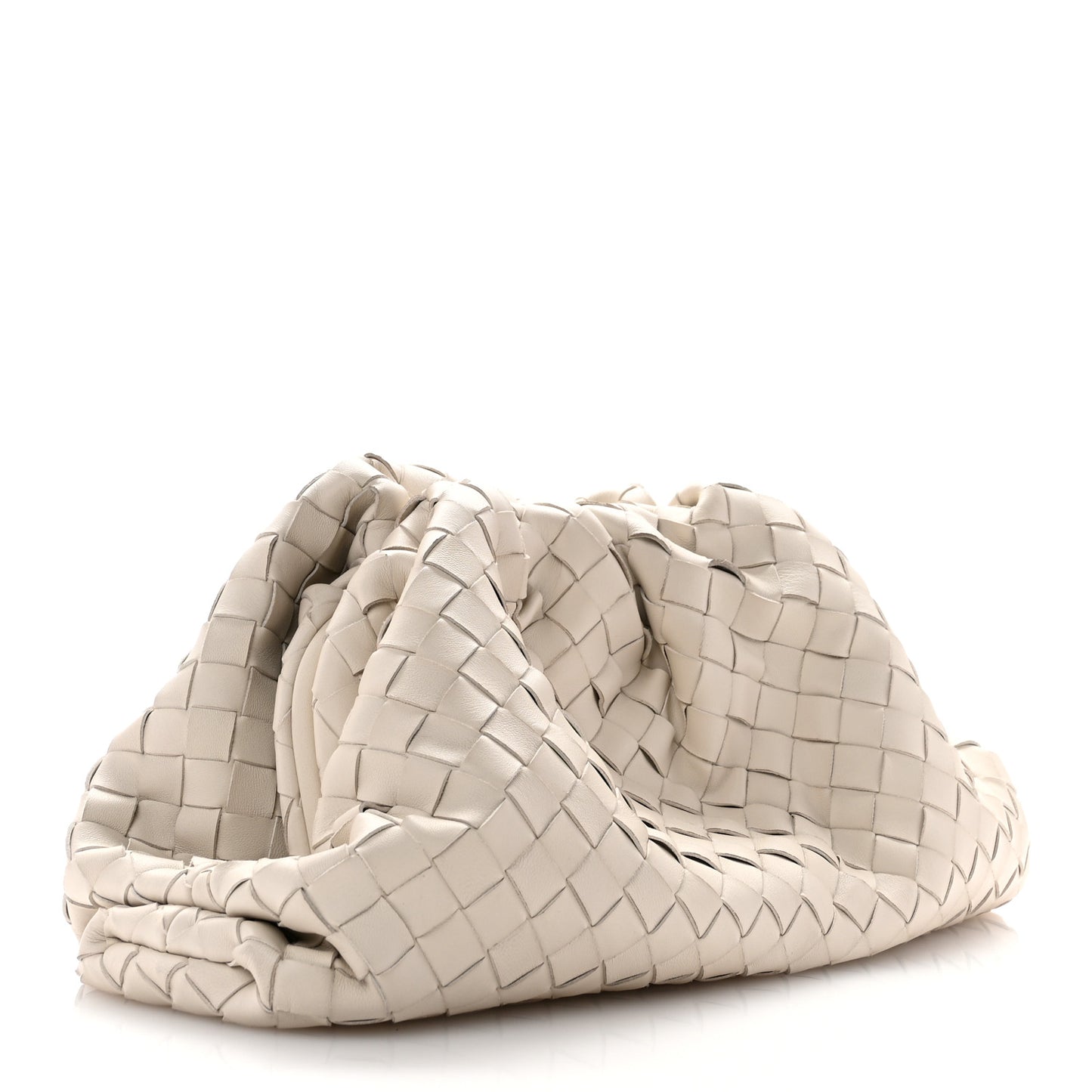 Nappa Maxi Intrecciato The Pouch Oversized Plaster