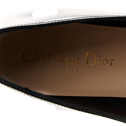 Christian Dior Brushed Calfskin Uniform 30mm Pumps 37.5 Black 6 of 8