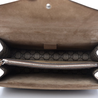 Gucci GG Supreme Monogram Small Dionysus Shoulder Bag Taupe 5 of 10