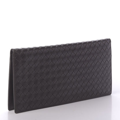 Bottega Veneta Nappa Intrecciato Flap Wallet Black 3 of 9