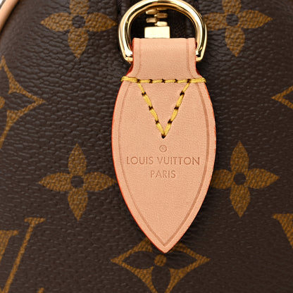 Louis Vuitton Monogram Speedy Bandouliere 20 Beige 6 of 12
