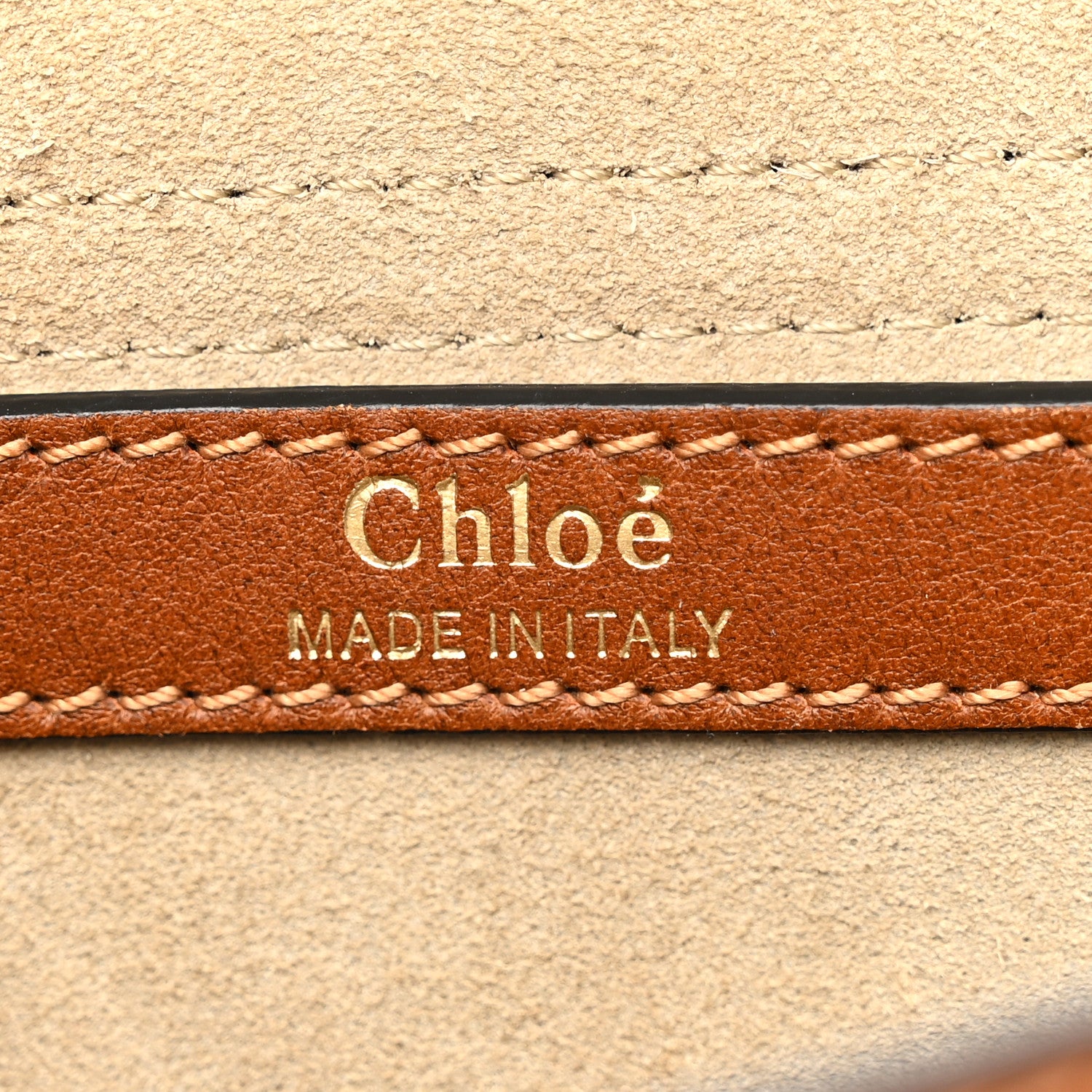 Chloe Calfskin Braided Medium Hudson Shoulder Bag Caramel 6 of 10