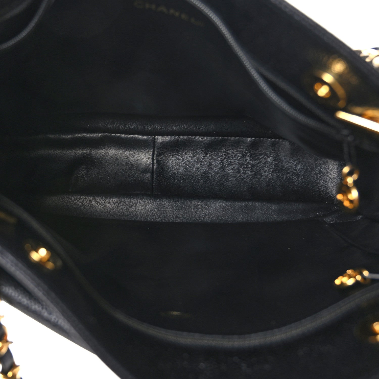 Chanel Caviar Shoulder Bag Black 5 of 9