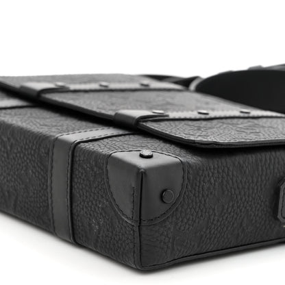 Louis Vuitton Taurillon Monogram Trunk Messenger Black 9 of 10