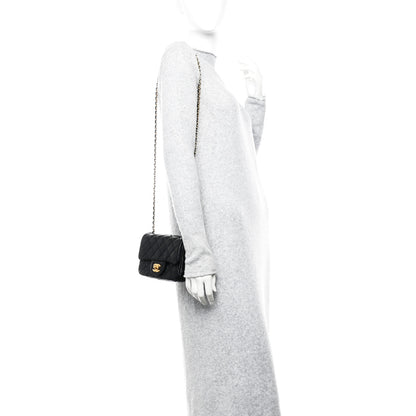 Chanel Lambskin Quilted Mini Pearl Crush Flap Black 2 of 10
