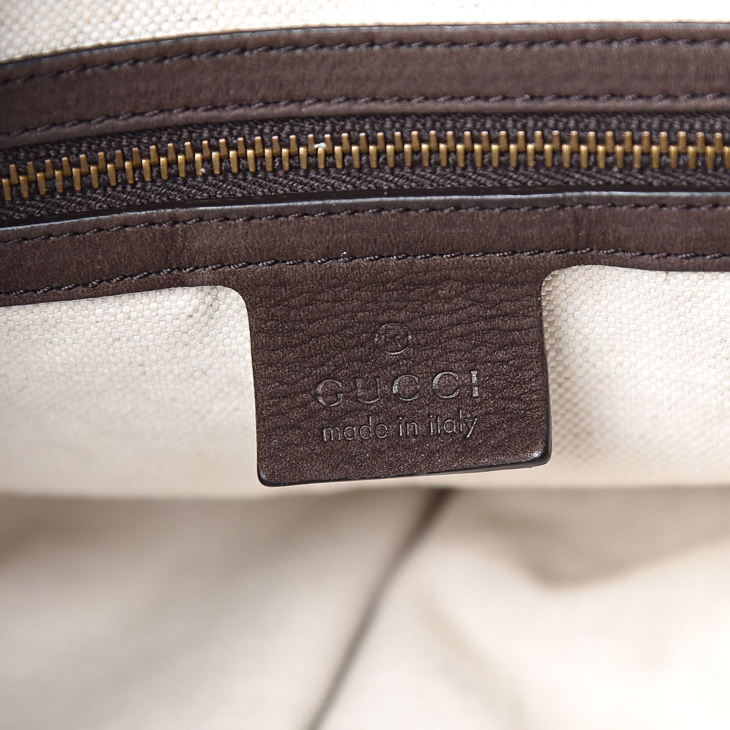 Gucci Nubuck Ribot Horse Heads Hobo Brown 6 of 11