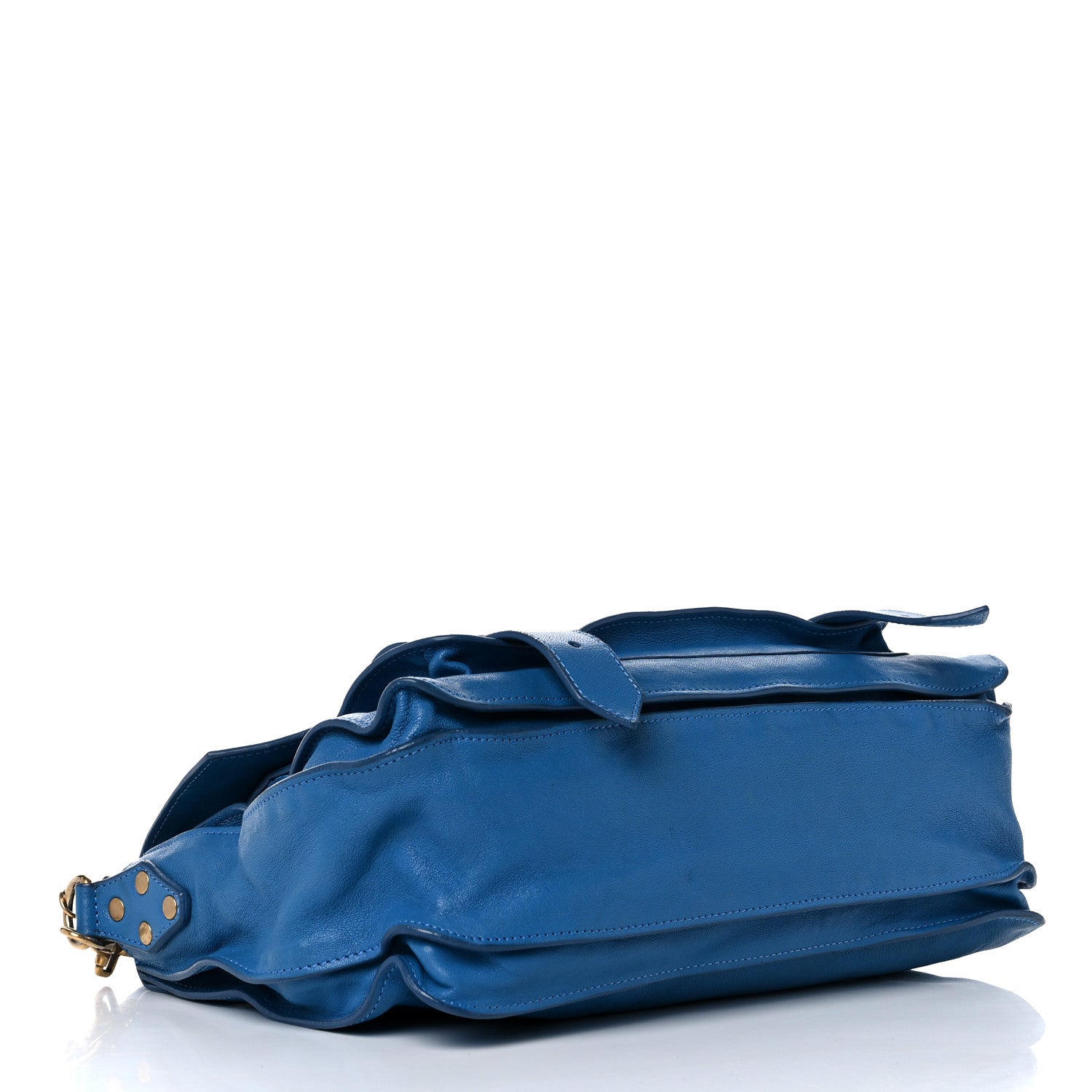 Proenza Schouler Lambskin Medium PS1 Satchel Peacock 3 of 13