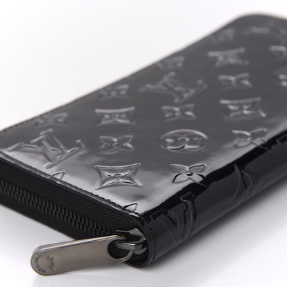 Louis Vuitton Vernis Zippy Wallet Noir Magnetique 6 of 9