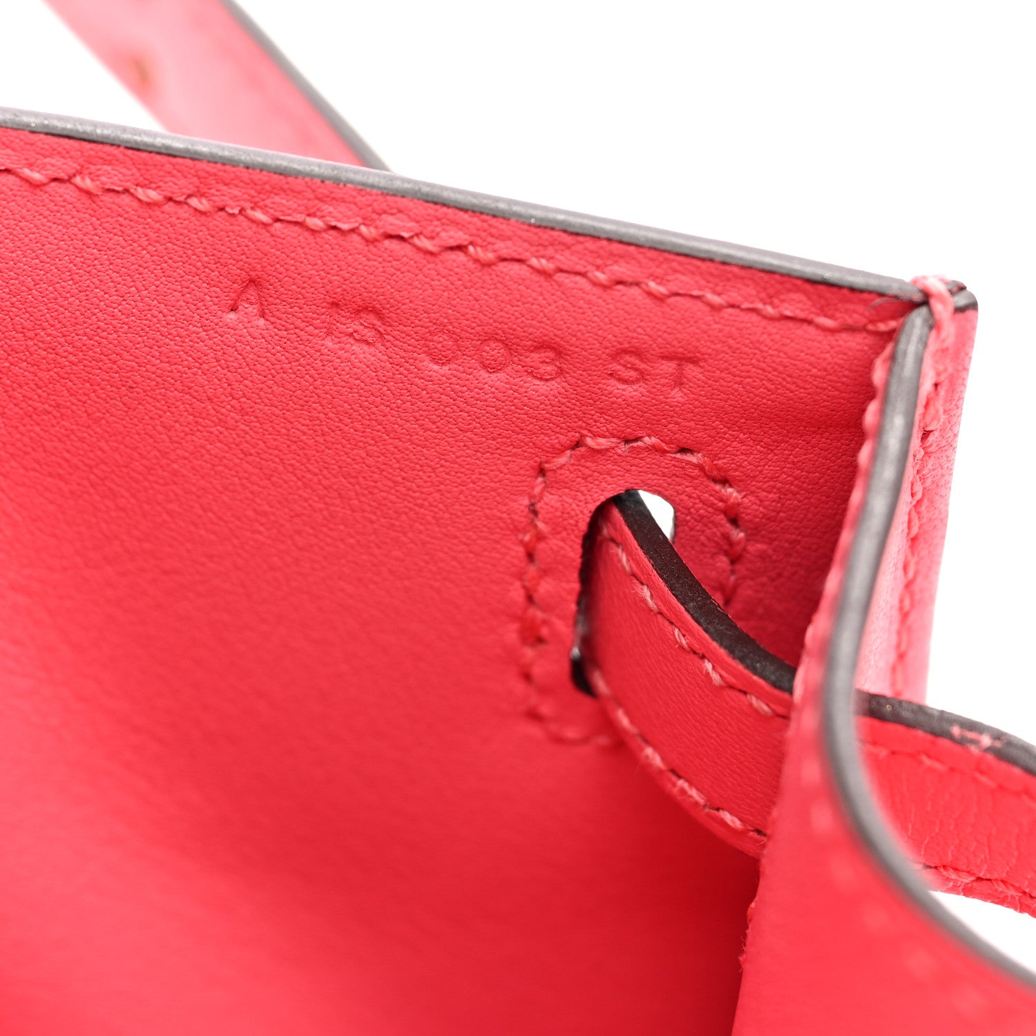 Hermes Swift Kelly Pochette Clutch Rose Azalee 7 of 11