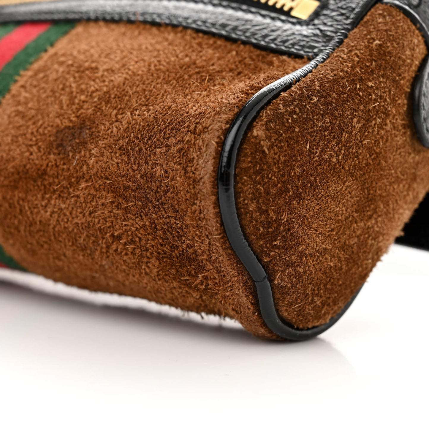 Suede Small Ophidia Belt Bag 85 34 Brown