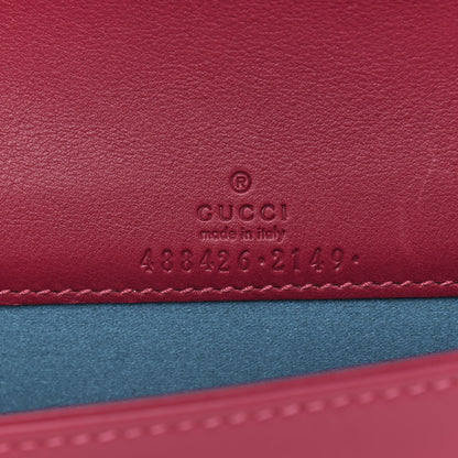 Gucci Velvet Matelasse Love Embroidered GG Marmont Mini Bag Light Raspberry Rose 6 of 9