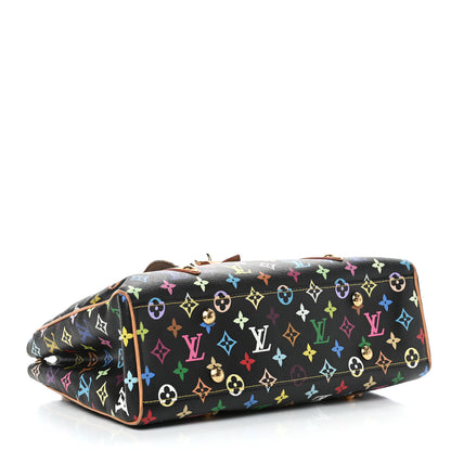 Louis Vuitton Monogram Multicolor Aurelia MM Black 4 of 10
